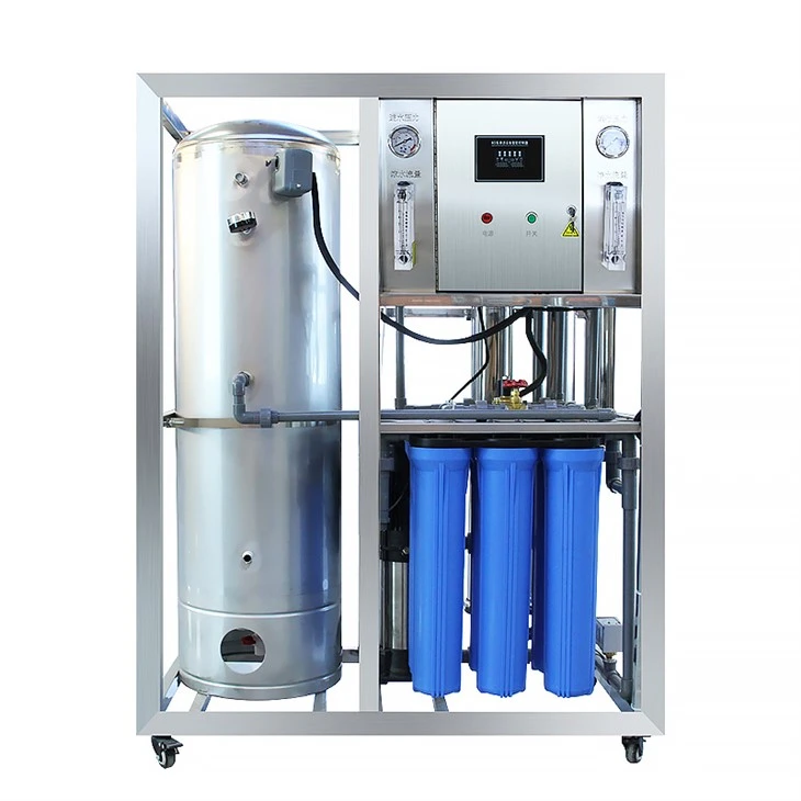 Umkehrosmose-Industriemaschinen mit 250 l/h und 500 l/h